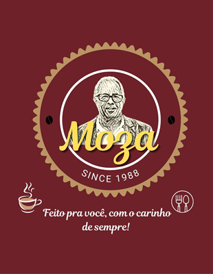 Logo restaurante Lanchonete do Moza ltda