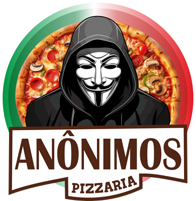 Logo restaurante Anônimos Pizzaria Artesanal