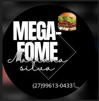 Logo restaurante Mega Fome Mariana Silva