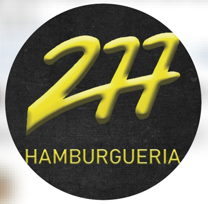 Logo restaurante 277 hamburgueria 