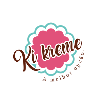 Logo restaurante Sorveteria ki kreme