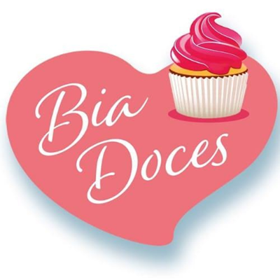 Logo restaurante bia doces