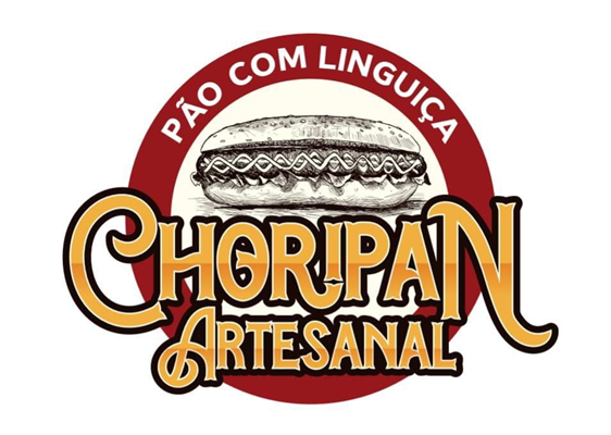 Logo restaurante Pão com Linguiça Choripan Artesanal