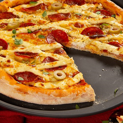 Logo restaurante Pizza Lopes