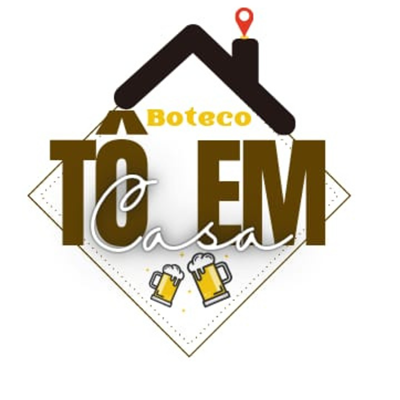 Logo restaurante TO EM CASA