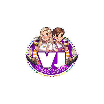 Logo restaurante Açaí VJ