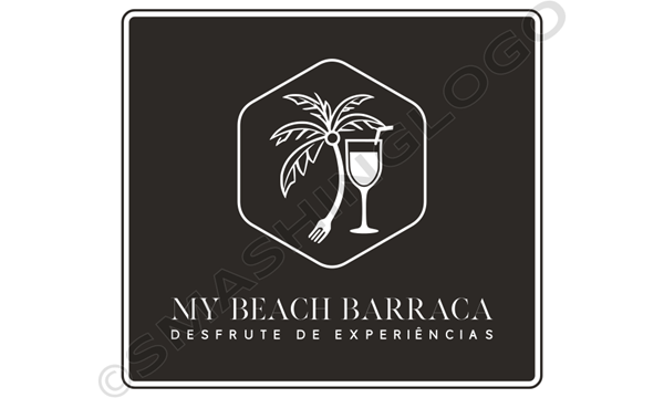 Logo restaurante my beach barraca