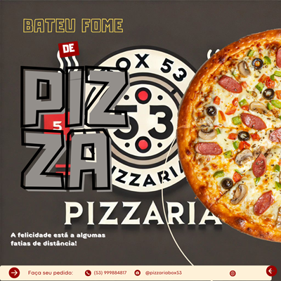 Logo restaurante Box53 Pizzaria Delivery