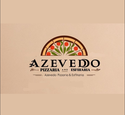 Logo restaurante Pizzaria e Esfiharia Azevedo