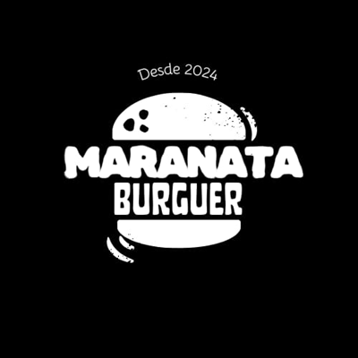 Logo restaurante maranata burguer