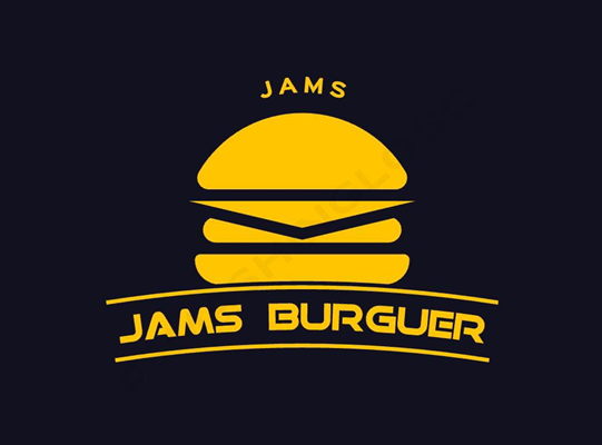 Logo restaurante Jams Burguer