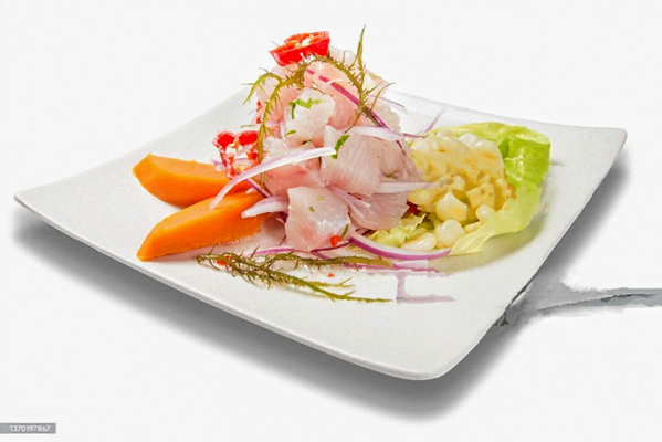 Logo restaurante Ceviche Peruano/Doces Artesanais