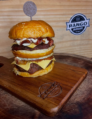 Logo restaurante Rango burguer