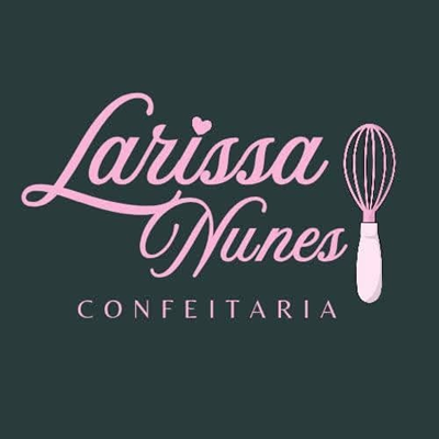 Logo restaurante Larissa Nunes Confeitaria