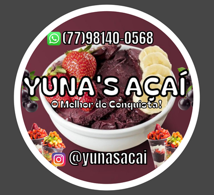 Logo restaurante Yuna´S Açaí