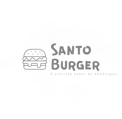 Logo restaurante Santo burguer