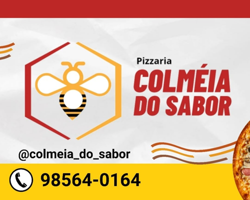 Logo restaurante colmeia Pizzaria