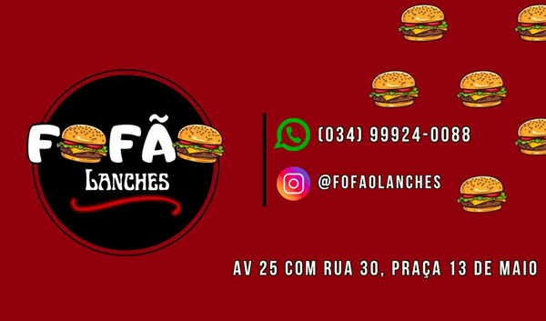 Logo restaurante Fofão Lanches