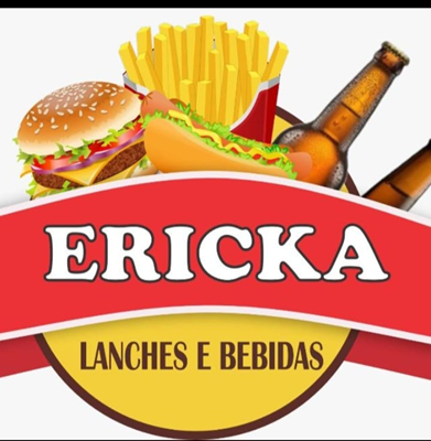 Logo restaurante ericka lanches