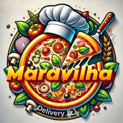 Logo restaurante Maravilha de Pizzas e Burguer - Araxá