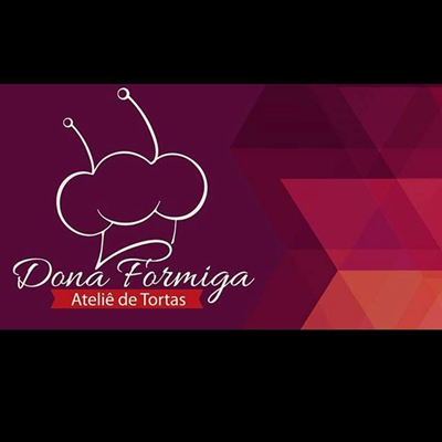 Logo restaurante Cardápio Dona Formiga Ateliê de Tortas