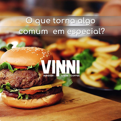 Logo restaurante Vinni burguer