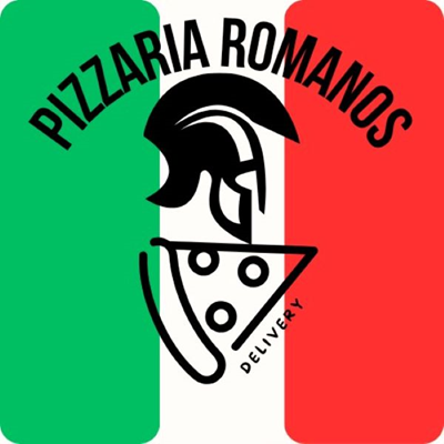 Logo restaurante Pizzaria Romanos