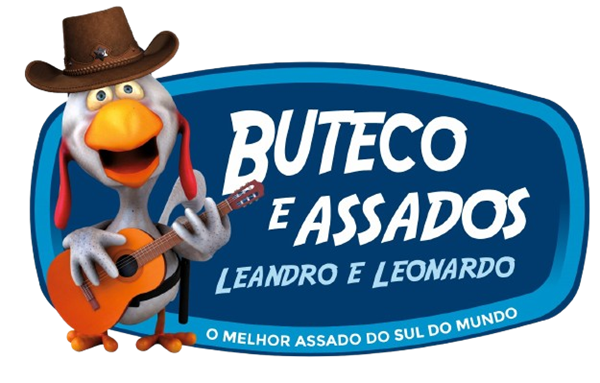 Logo restaurante Buteco e assados leandro e leonardo