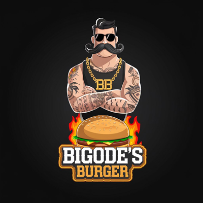 Logo restaurante Bigodes Burguer Macaé