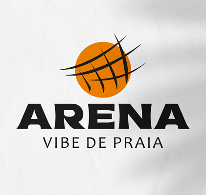 Logo restaurante Arena vibe Praia