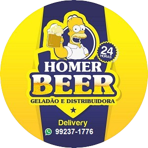 Logo restaurante Homer Beer Geladão