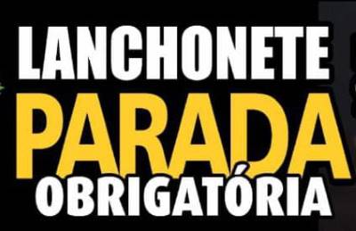 Logo restaurante lanchonete parada obrigatoria