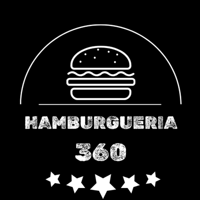 Logo restaurante 360 HAMBÚRGUERIA