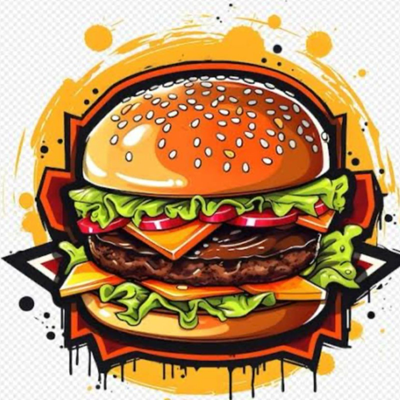 Logo restaurante hamburgueria da Nan