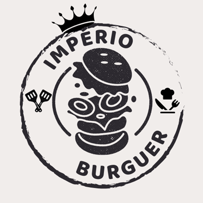 Logo restaurante imperio burguer