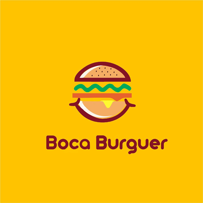 Logo restaurante Boca Burguer