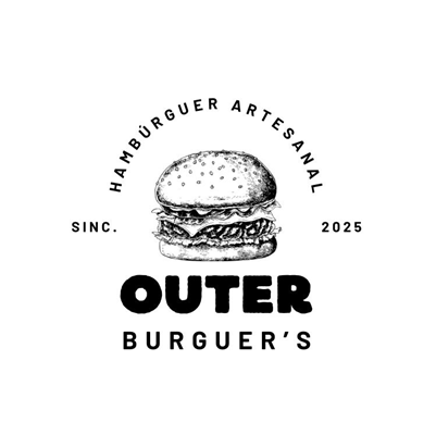 Logo restaurante Outer burguers menu