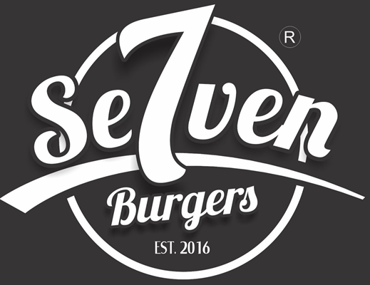 Logo restaurante Seven marmitaria e Hambugueria
