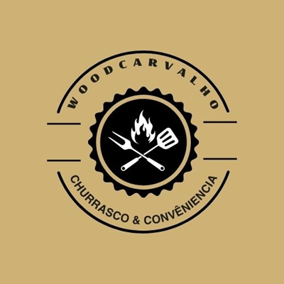 Logo restaurante WoodCarvalho Empório do Churrasco e Conveniência