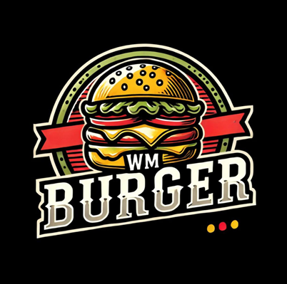 Logo restaurante WM Burguer