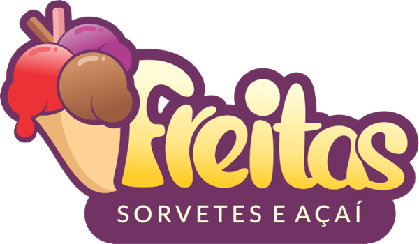Logo restaurante Freitas Sorvetes e Açaí