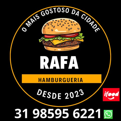Logo restaurante Rafa Hamburgueria