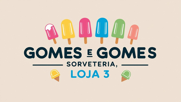 Logo restaurante Gomes e Gomes Sorveteria