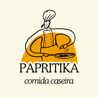 Logo restaurante Papritika comida caseira
