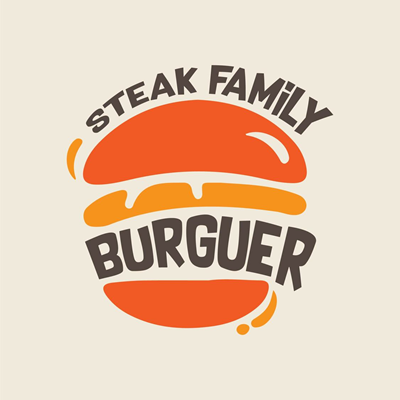 Logo restaurante Steak Family Burger