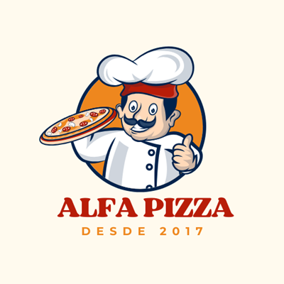 Logo restaurante ALFA PIZZA