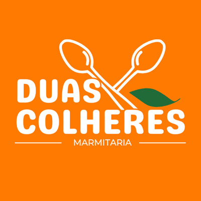 Logo restaurante Duas Colheres Marmitaria