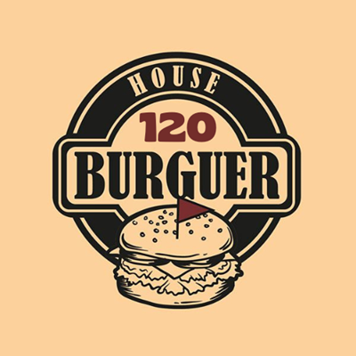Logo restaurante HOUSE 120 BURGUER