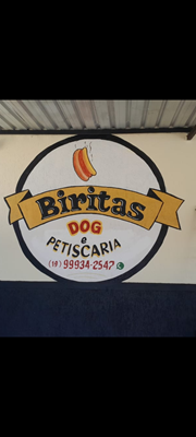 Logo restaurante Biritas Dog e Petiscaria