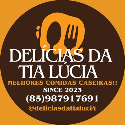 Logo restaurante DELICIAS DA TIA LÚCIA
